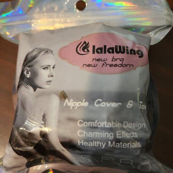 Reusable Nipple Covers Breast Lift Adhesive Bra‎ Invisible Strapless NWT - Picture 4 of 7